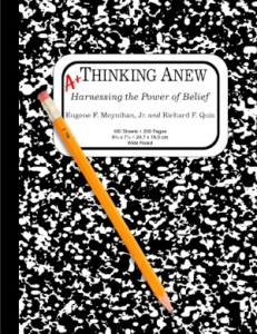 Thinking Anew composition notebook cover